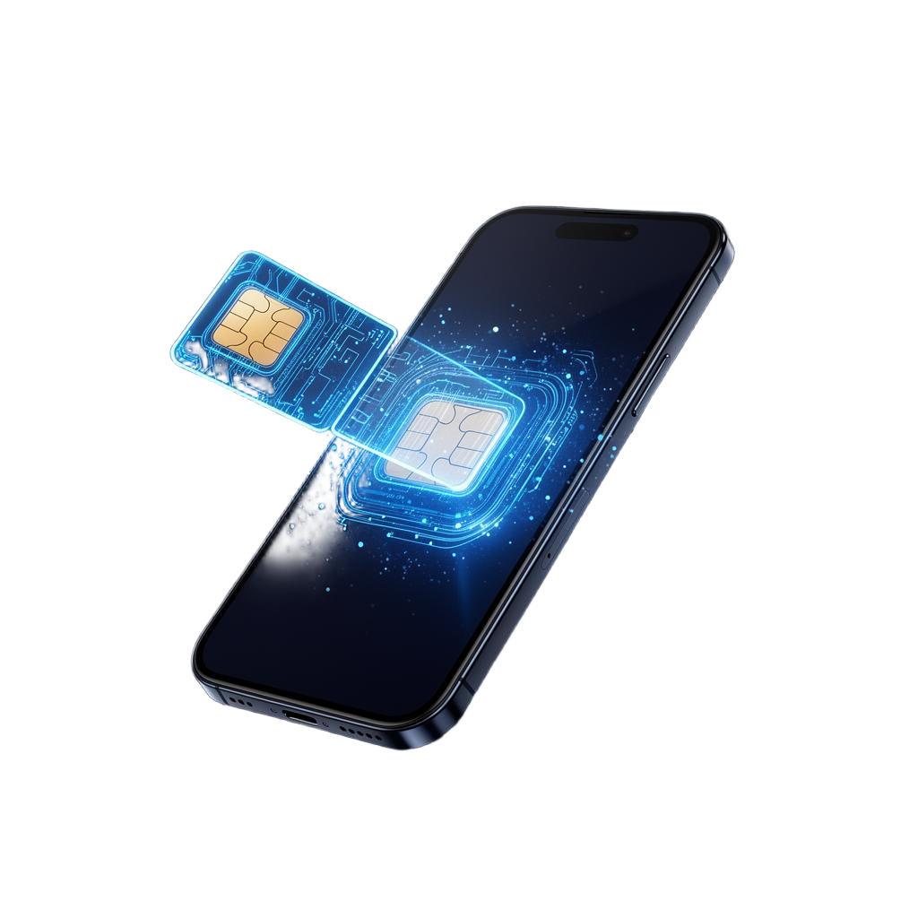 Smartfon z cyfrową kartą eSIM